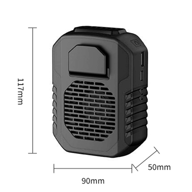 GALE - Tragbarer Mini-Ventilator 6000mAh