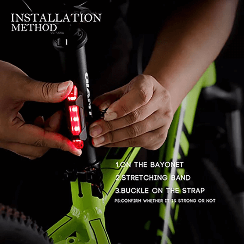 IGNIS - Wiederaufladbarer LED-Fahrradscheinwerfer