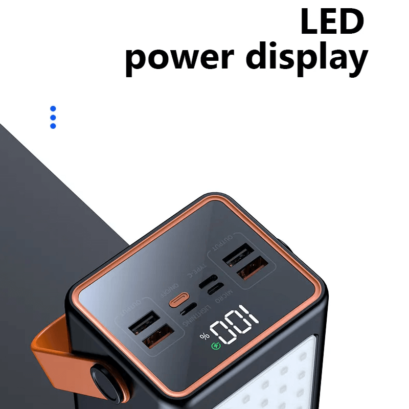 ECLIPSECELL - Massive Powerbank mit Taschenlampe