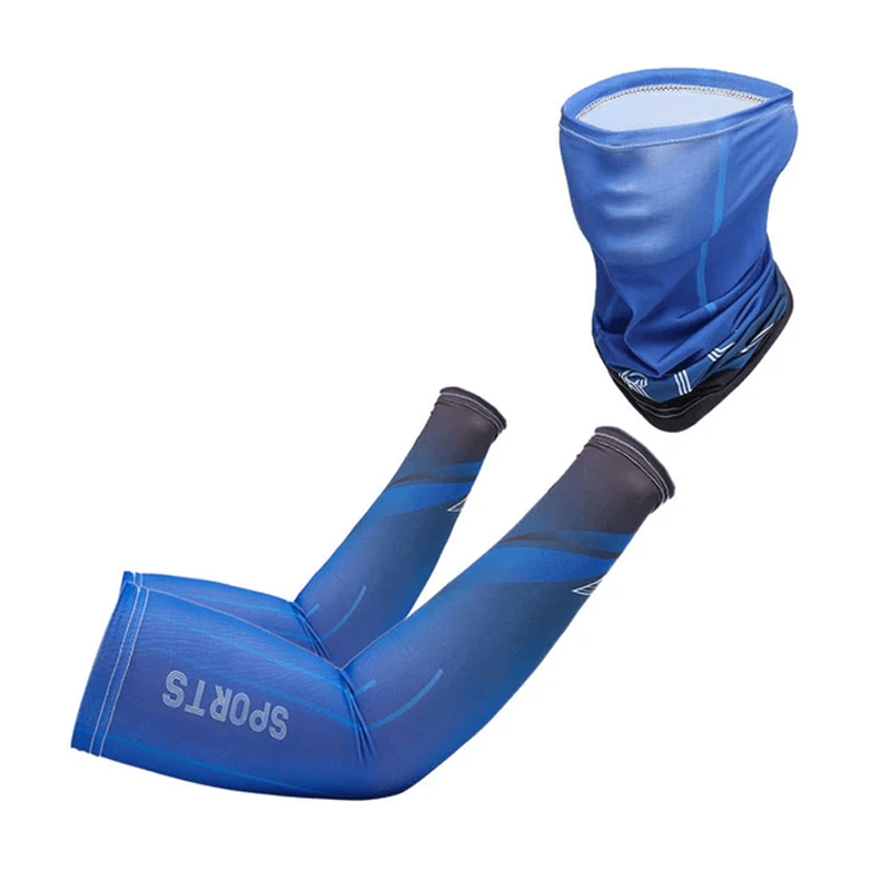 SUNFLOW - UV-Sonnenschutz-Armstulpen und -Maske
