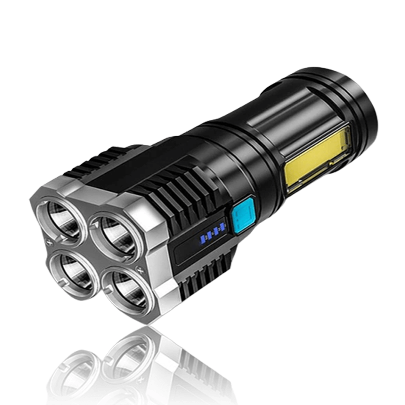 STREAM - Hochleistungs-LED-Taschenlampe mit 4 Leuchtkugeln