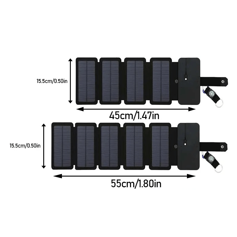 FLAREFOLD - Tragbares Solar-Ladegerät