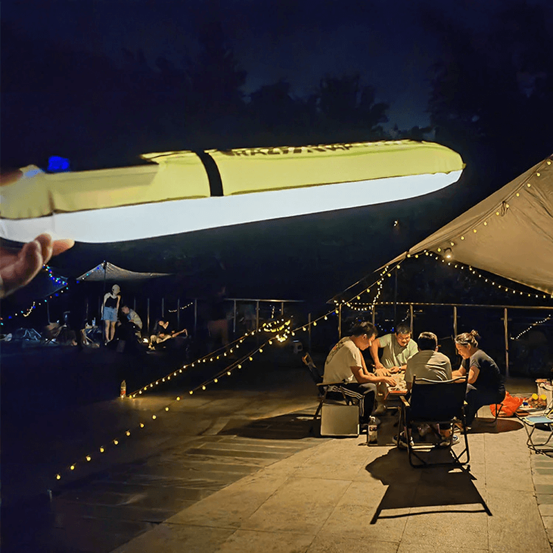 FLEXIGLOW - Aufblasbare Solar-Campinglampe